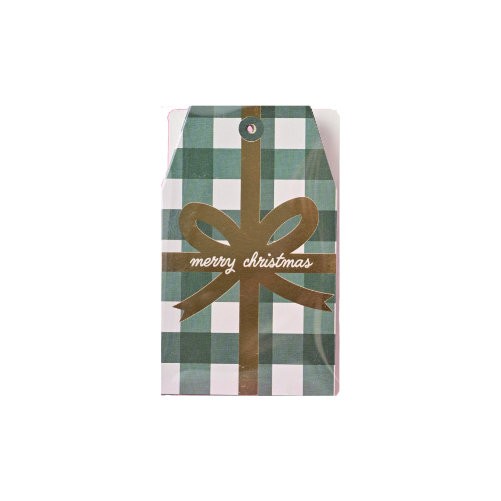 Christmas Gift Tags - Gingham Gift